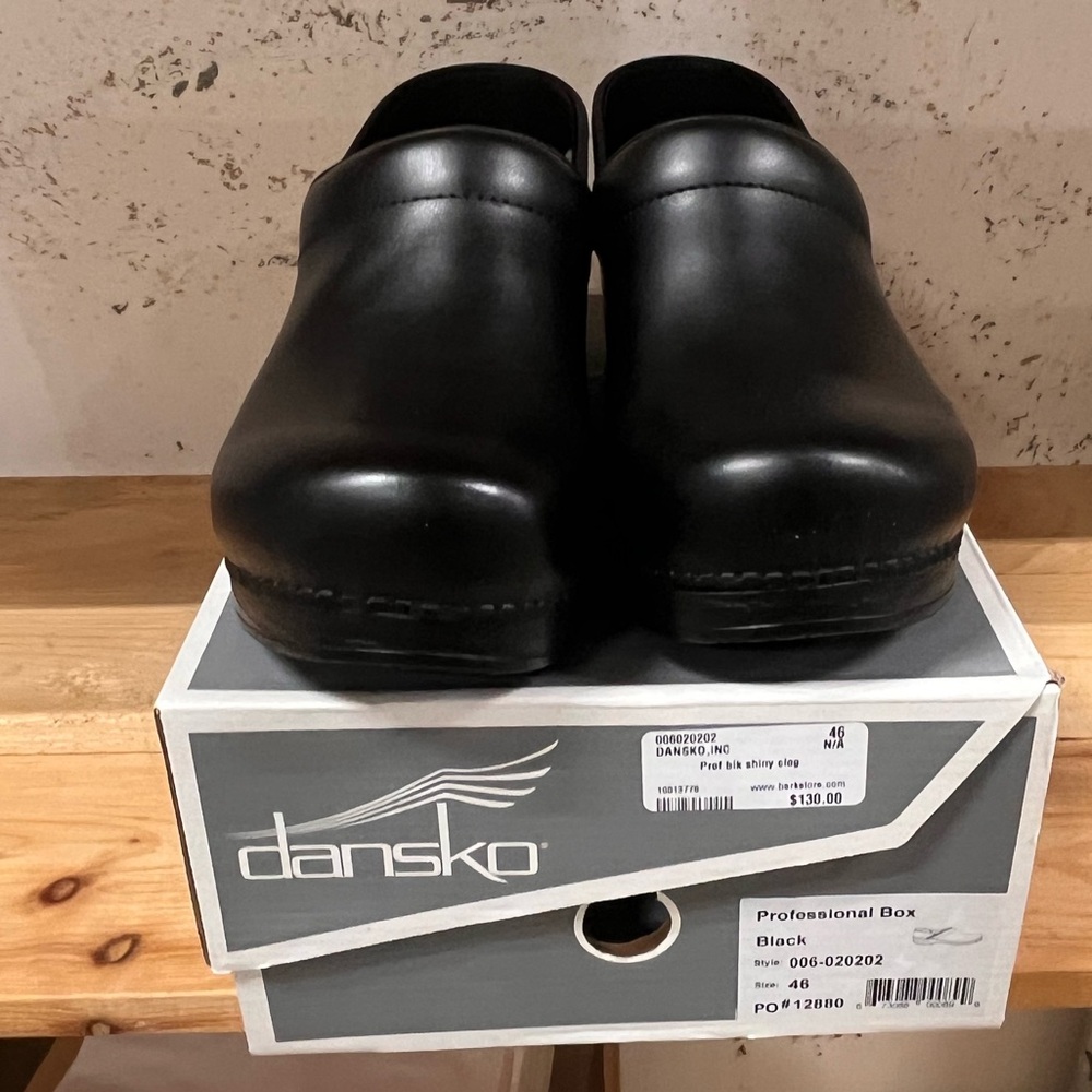 Dansko professional black box men’s 13, European 46